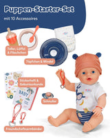BABY Born Emma in stile giungla - Bambola alta 43 cm - 10 funzioni Inclusi accessori e vestitino in colori unisex - Funziona senza batterie - Adatta a bambini dai 3 anni in su Naty Shop Dolls