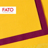 , Tovaglioli Carta Usa E Getta, Ideali per Pranzi Casual e Buffet, Confezione da 50 Tovaglioli, Misura 33X33, 4 Pieghe, 2 Veli, Giallo, Carta 100% Pura Cellulosa, Certificato Fsc