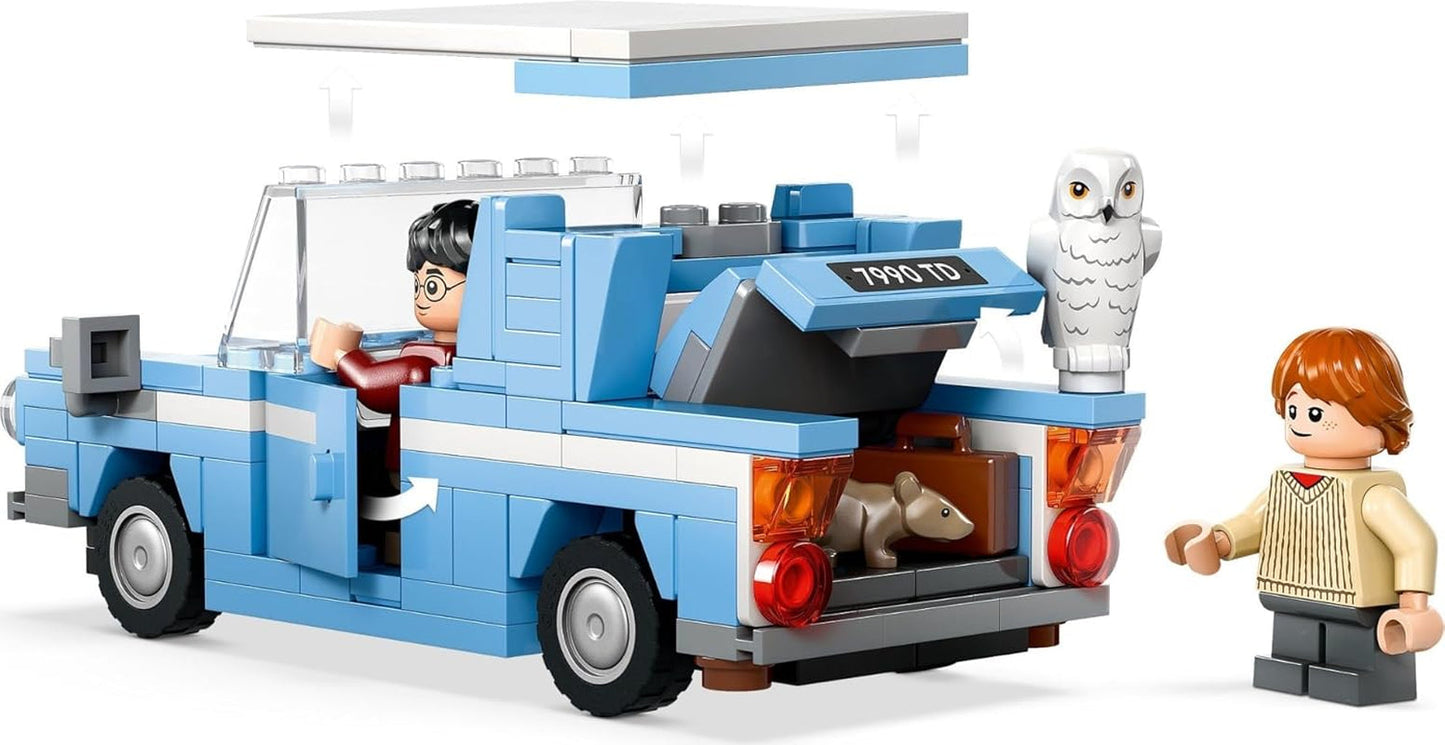 LEGO Harry Potter Macchinina volante Ford England costruibile per bambini Regalo per ragazzi, ragazze e tutti i fan a partire da 7 anni Set con 2 mini personaggi incluso Ron Weasley Role Play 76424 Set da costruzione Besuche den LEGO-Store