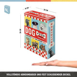 Nostalgic-Art Scatola portaoggetti retrò XL, 4 l, Cibo per cani - Idea regalo per proprietari di cani, scatola portaoggetti per cibo secco, design vintage Scatole per alimenti Naty Shop
