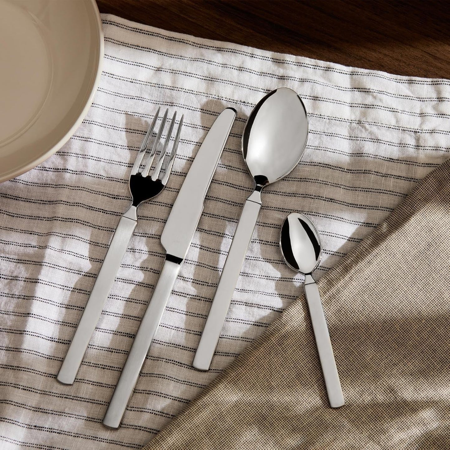 Alessi 4180S24 Dry Servizio Posate 24 Pezzi Acciaio Inox Cucina Naty Shop