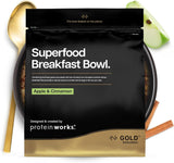 Le proteine ​​funzionano | Colazione Superfood - Innovazione GOLD, Cereali Pluripremiati, Muesli Proteico, Ricco di Nutrienti con Cereali, Semi e Avena, Alto Contenuto di Fibre, Mela e Cannella, 10 Porzioni, 600g