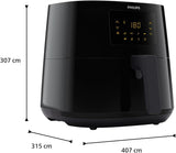 Philips 3000Er Airfryer XL - Tecnologia Rapid Air, frittura con fino al 90% di grassi in meno, capacità 1,2 kg, 6,2 litri, touch screen Elettrodomestici Naty Shop