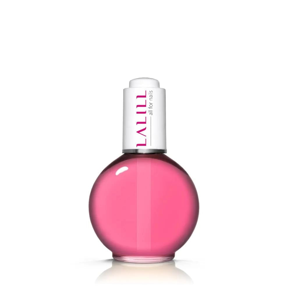 LALILL Olio per cuticole per unghie 75Ml - Himbeere Nagelpflegeöl - Nagelöl Pflege Für Nägel Nagelhaut - SPA Maniküre Naildesign Hände - Vegan - Con pipetta
