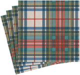 Tovaglioli di carta da cocktail Dress Stewart Tartan, 20 per confezione