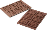 Silikomart 22.172.77.0165 CKC, 12 Mostri di Cioccolato su Biscotti Cucina Naty Shop
