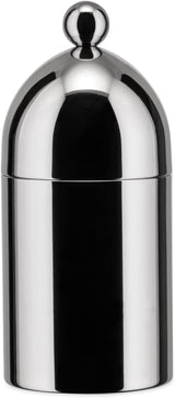 Teiera con cucchiaino Alessi 90024, realizzata in acciaio inossidabile 18/10, lucidata a specchio