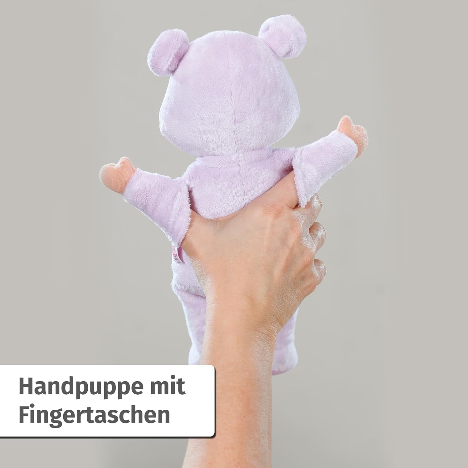 Baby Born for Babies Mouse Morbida, 26 cm, con Orecchie e Tasche per le Dita, per Neonati, 836590 Zapf Creation, Rosa