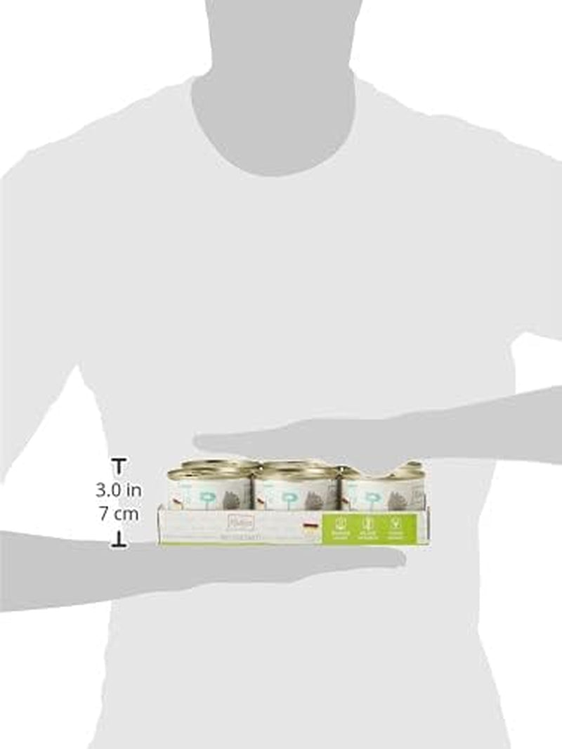 MjAMjAM - Cibo umido premium per gatti - Monopack I - con pollo e tacchino, confezione da 6 (6 x 200 g), senza cereali con carne extra