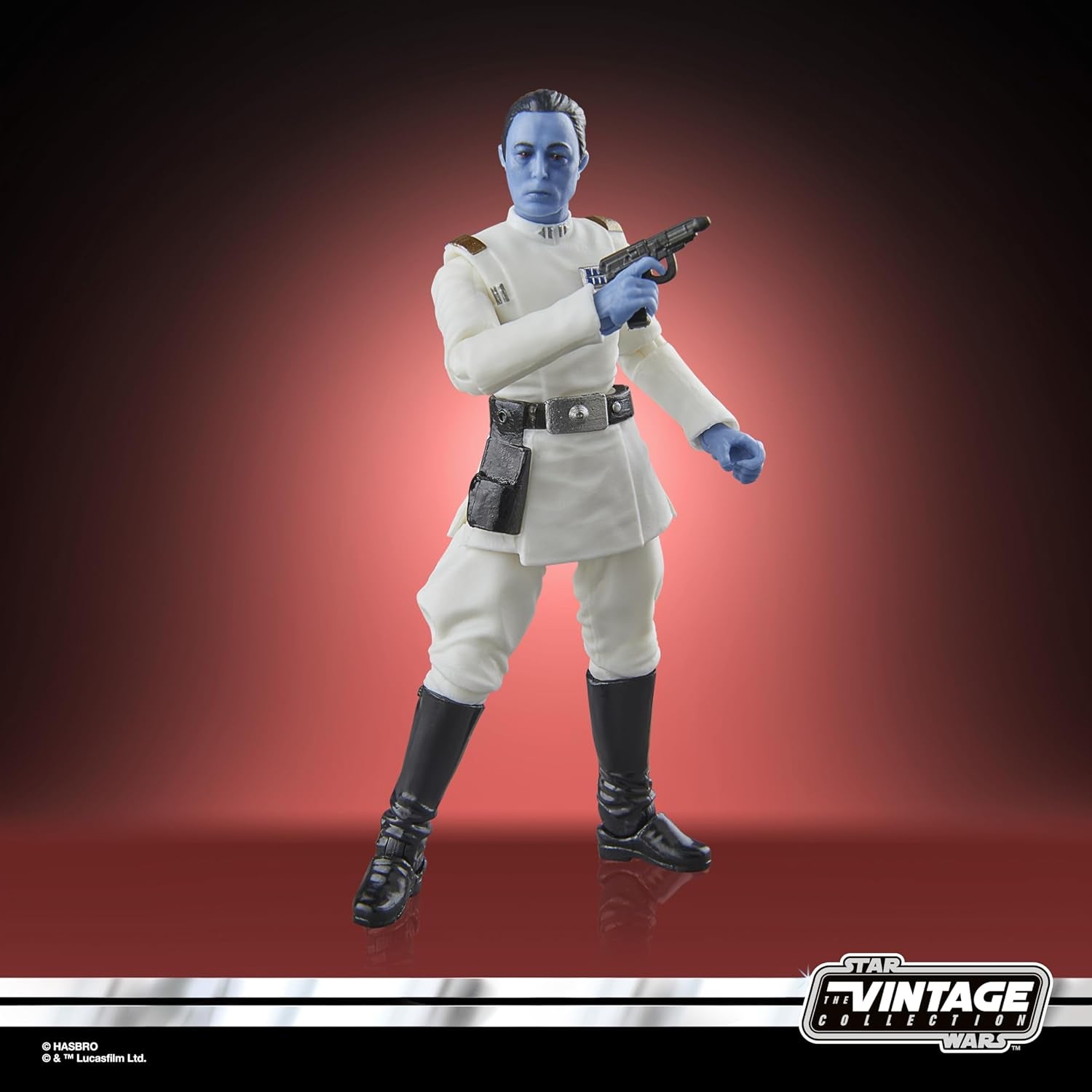 Star Wars Grand Ammiraglio Thrawn Collezione Vintage Star Wars: Ahsoka Action Figure da collezione (scala 9,5 cm) Action Figures Naty Shop