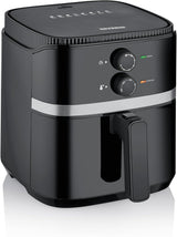 SEVERIN Friggitrice doppia ad aria calda con camera di cottura 2 X 3,8 L, 8 programmi automatici Elettrodomestici Naty Shop 5 Litri Garkorb
