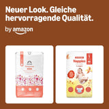 Pannolini Amazon Ultra Dry, taglia 1 (2-5 kg) - Scatola mensile, bianco, 96 pezzi (2 confezioni da 48) (ex marchio Mama Bear, prodotto identico)
