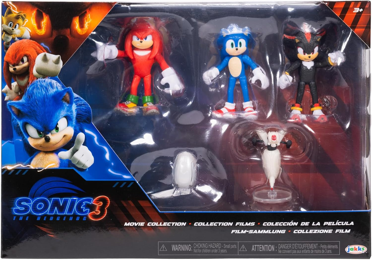 Sonic 3 Movie 6 Cm Action Figures Multipack Action figures Naty Shop
