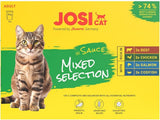 Confezione Multipack Selezione Mista in Salsa (12 x 85 g) | Adulto | Cibo umido premium in salsa per gatti ormai cresciuti Multipack mito 4 Sorten | Ohne Konservierungsmittel | Confezione da 12