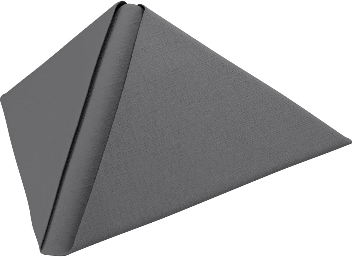 Tovaglioli lisci Grigio Granito 40 X 40 Cm 45 pezzi