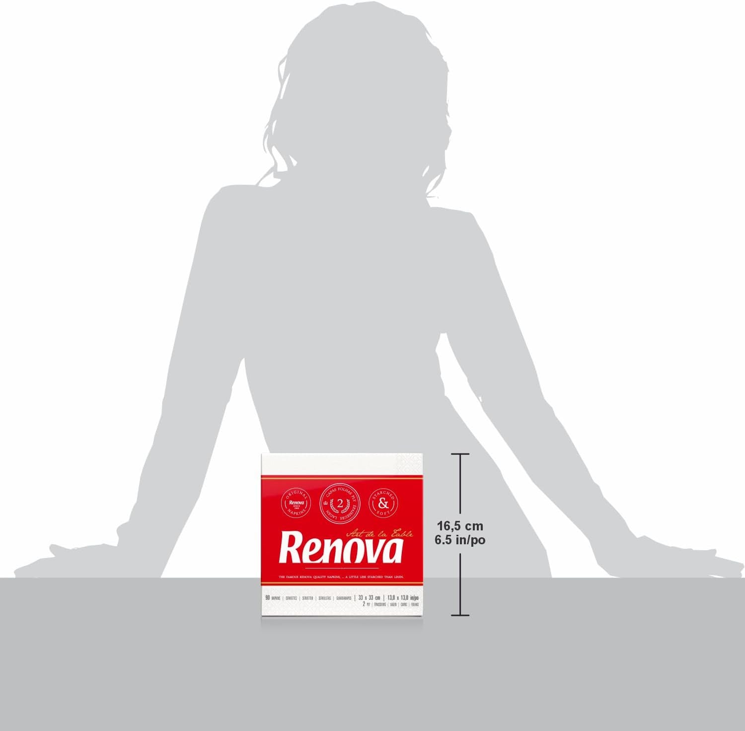 Salviette Renova - 3 confezioni da 540 pezzi
