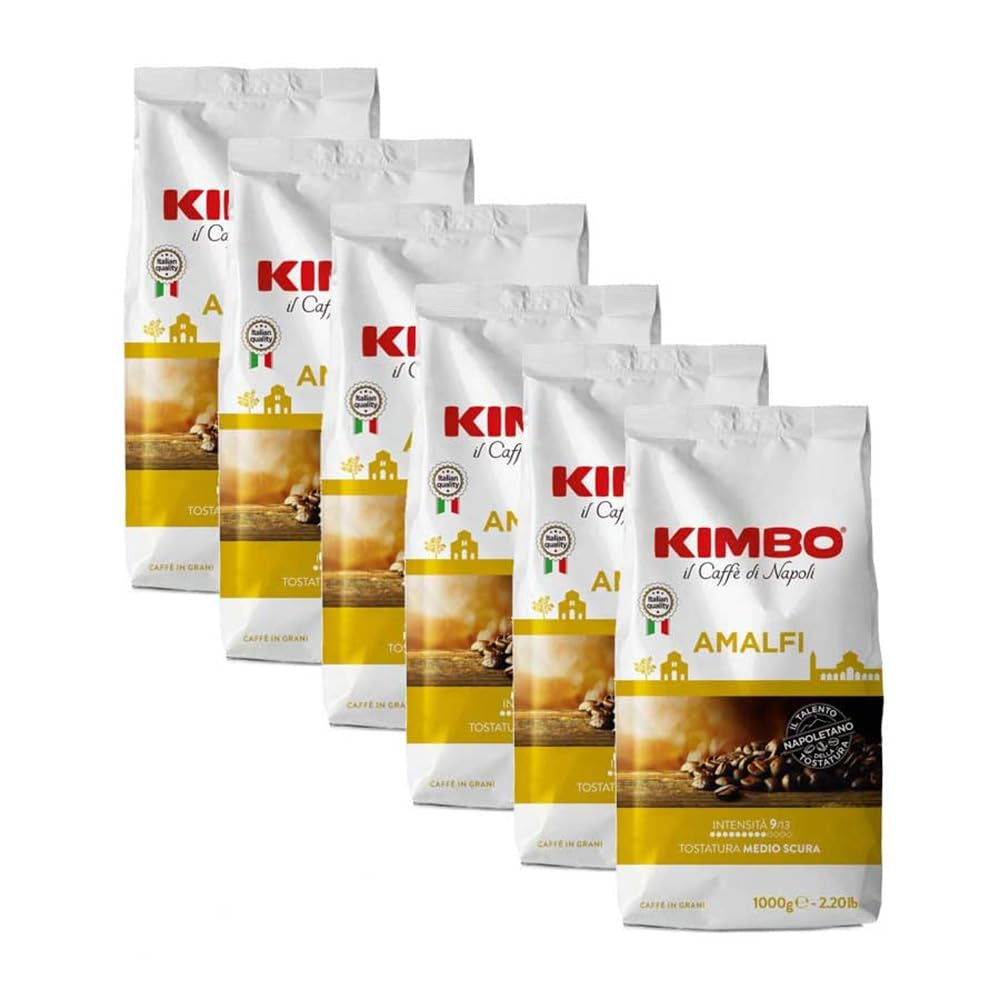 Caffè Amalfi in grani, 1 kg, 6 pezzi