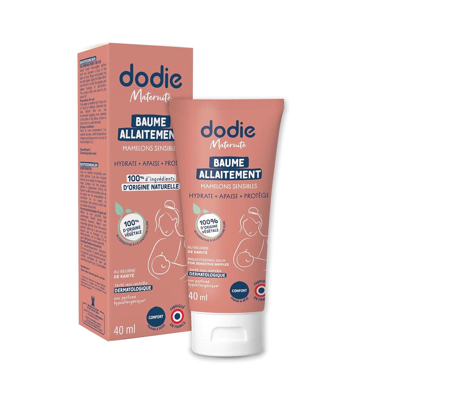 Crema capezzoli con lanolina vegetale, 40 ml Accessori Alimentazione e Allattamento Bebe Naty Shop