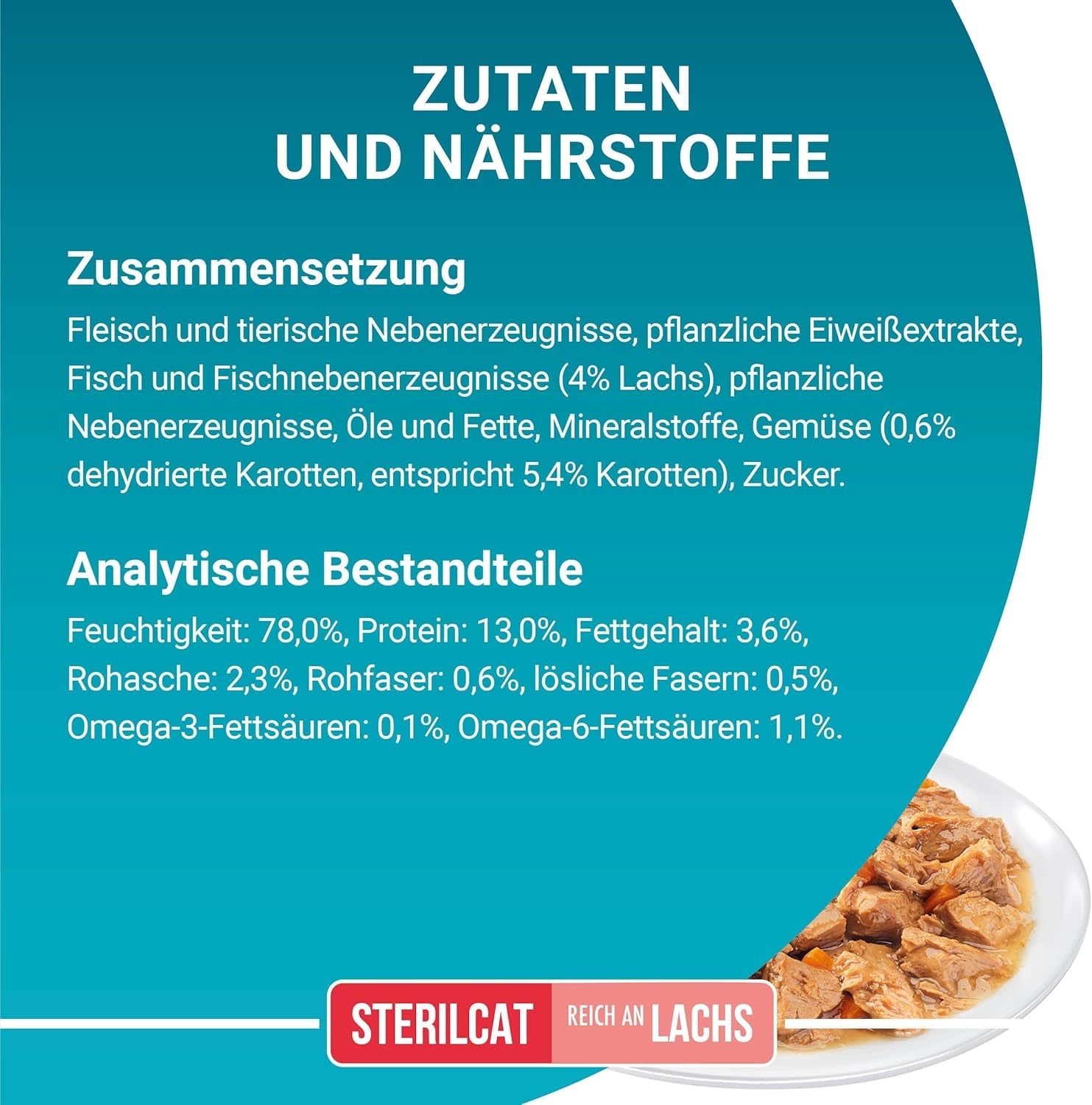 PURINA ONE STERILCAT cibo umido per gatti, teneri pezzi in salsa per gatti sterilizzati, con salmone, confezione da 26 (26 x 85g)