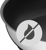 WMF Devil, induzione, acciaio inox rivestito in Cromargan, manico in plastica Pentole e Padelle Naty Shop