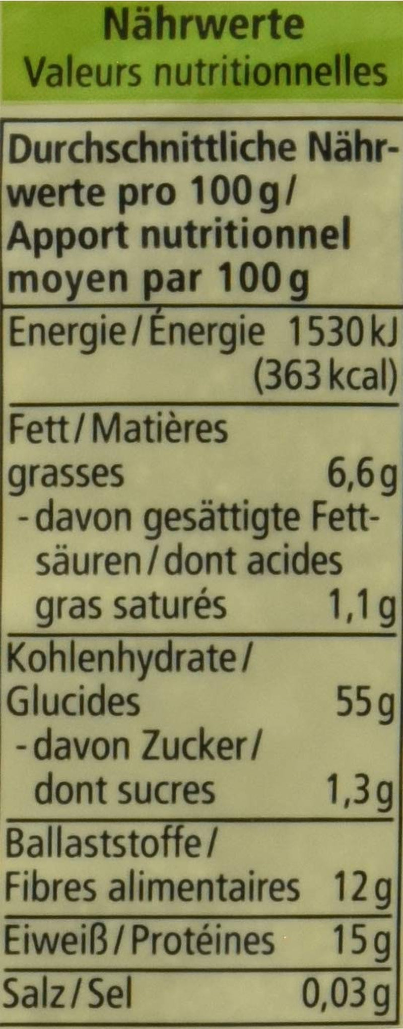 Crusca d'avena biologica con germogli, 500g