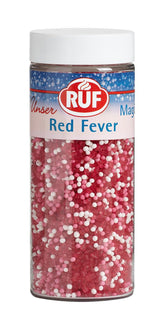 Decorazioni Di Lenticchie Al Cioccolato RUF Love Chocolate, realizzate con finissimo cioccolato al latte con una croccante e colorata glassa di zucchero, 75g per scatola