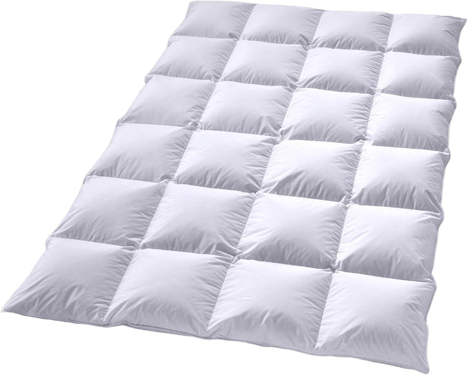 Piumino Billerbeck Martina® - Piumino 135 X 200 Cm - Piumino per tutte le stagioni - Adatto per chi soffre di allergie - 90% piumino d'oca, 10% piume d'oca - Bianco Piumini e trapunte Naty Shop