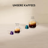 Macchina per caffè espresso con capsule Nespresso De'Longhi Essenza Mini, nera | Pressione della pompa 19 bar | Serbatoio dell'acqua 0,6 l | Per espresso e lungo | Piccola macchina per caffè espresso – Grandi momenti di caffè | EN85.B
