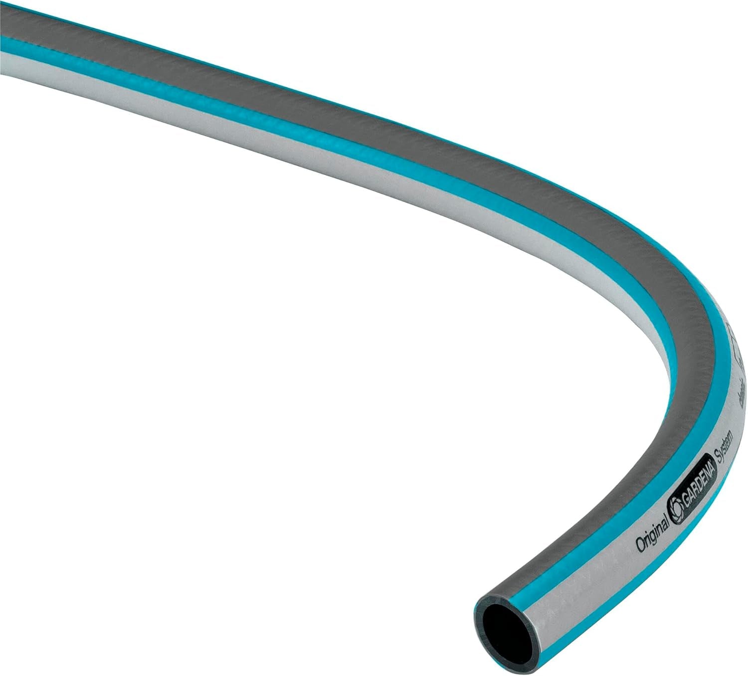 Tubo Gardena Classic 19 mm (3/4 pollici), 20 m: Tubo da giardino universale in tessuto robusto, intrecciato, pressione di scoppio 22 bar, resistente ai raggi UV, nessun componente di sistema, 12 anni di garanzia (18022-20)