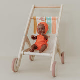 Miniland Baby Doll, bambino africano, 32 cm, anatomicamente corretto