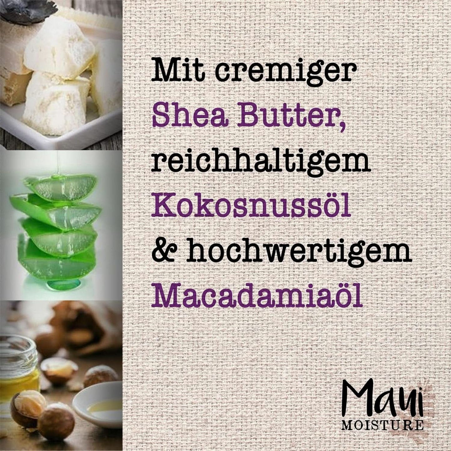 Maui Moisture Revive & Hydrate + Burro di Karitè, Shampoo o Balsamo, 385ml Doccia e Bagno Naty Shop
