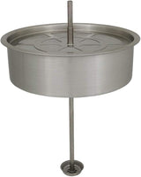 Macchina per caffè espresso Saro con filtro tondo - 6,75 L / 40 tazze - acciaio inox - funzione erogazione e mantenimento in caldo - rubinetto di sicurezza - vetro spia - 1,5 kW - modello SAROMICA 6005