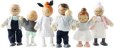 - La mia famiglia con 4 pupazzi – Holz, Stoff – P053
