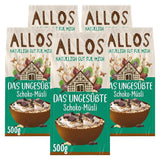 Allos, muesli ai frutti di bosco non zuccherato, confezione 5 x 500 grammi Cereali Naty Shop Cioccolato