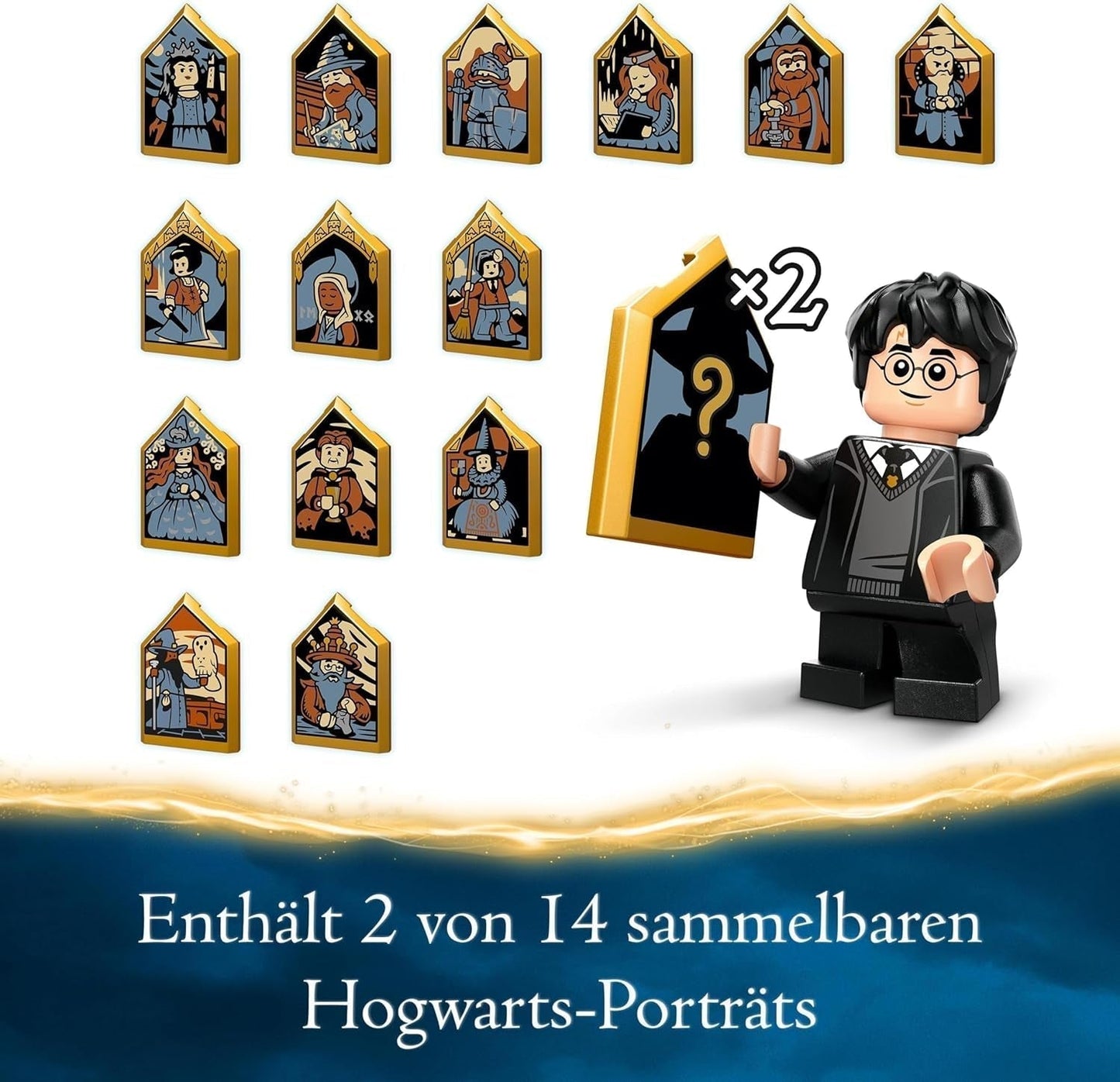 LEGO Harry Potter La capanna di Hagrid: set una visita inaspettata con 5 mini personaggi e 2 personaggi di animali, regalo per donne e uomini, giocattolo di avventure magiche, set fantasy 76428 Set di costruzione Beuche den LEGO-Store