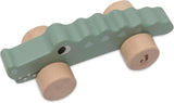 Jollein 112-001-67090 Giocattolo in legno su ruote, verde Baby Toys Naty Shop