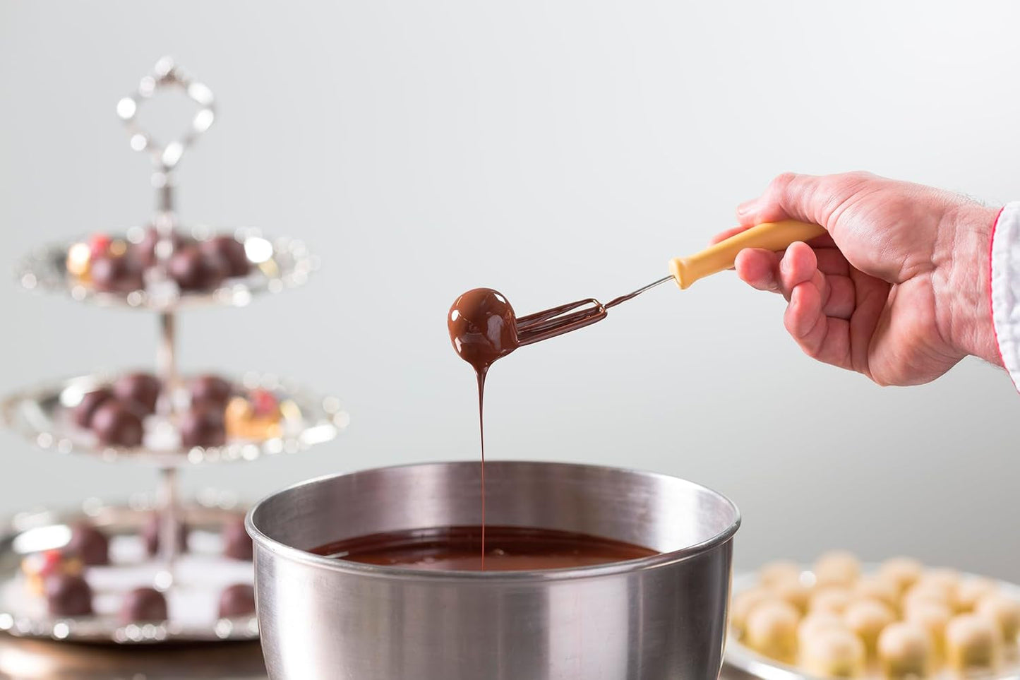 Reber Mozart palline al cioccolato fondente, confezione da 6 con marzapane e torrone, vegan - 1 x 120 g