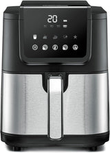 ROMMELSBACHER Friggitrice ad aria calda con finestra FRH 1700, 10 programmi, silenziosa Elettrodomestici Naty Shop 5,5 litri