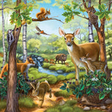 Ravensburger Puzzle per bambini - 09265 Foresta/Zoo/Animali domestici - puzzle per bambini dai 5 anni, con 3X49 pezzi Puzzle Naty Shop