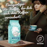 Arrosto bianco - EINZIG - 1kg - Kaffeebohnen kafeinfrei - 100% Arabica dal Perù - schonend & umweltfreundlich entkoffeiniert - säurearm mit voller Crema - ideal für jede Zubereitungsart