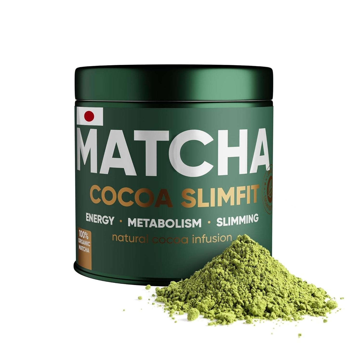 WOW TEA Matcha in polvere - polvere fine dal Giappone dal gusto fresco - ideale per tè Matcha, latte macchiato o frullati - senza additivi (disintossicante)
