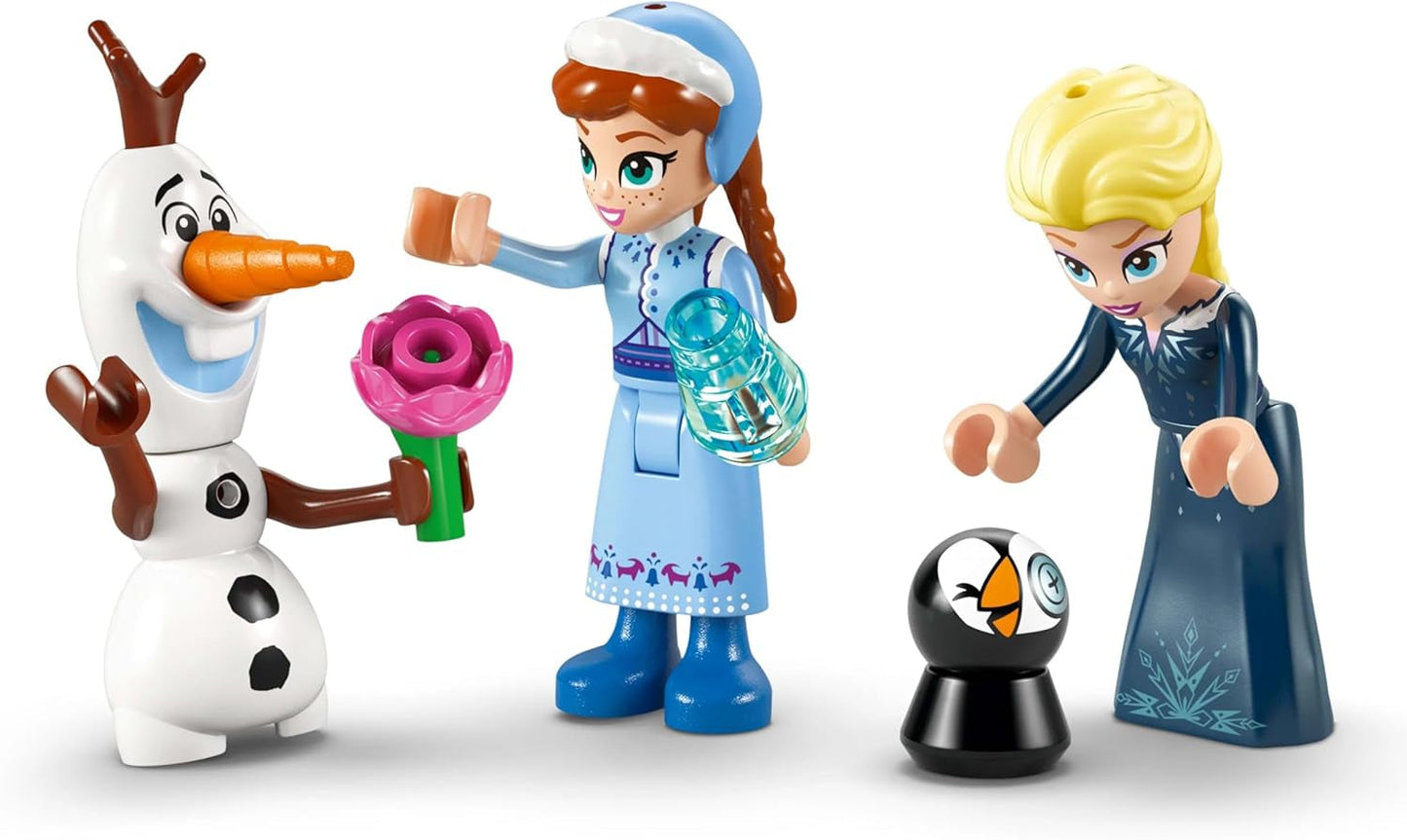 LEGO® Disney Frozen: Castello di Arendelle, principessa giocattolo con mini bambole ELSA, Anna e Olaf e un pinguino, set da gioco fantasy, regalo per bambine di 5 anni 43265 Set da costruzione Besuche den LEGO-Store