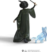 Schleich 42682 Professoressa McGranitt e Patronus, Dai 6 anni, HARRY POTTER - Personaggio da gioco, 16 X 11 X 18 cm Action figures Naty Shop