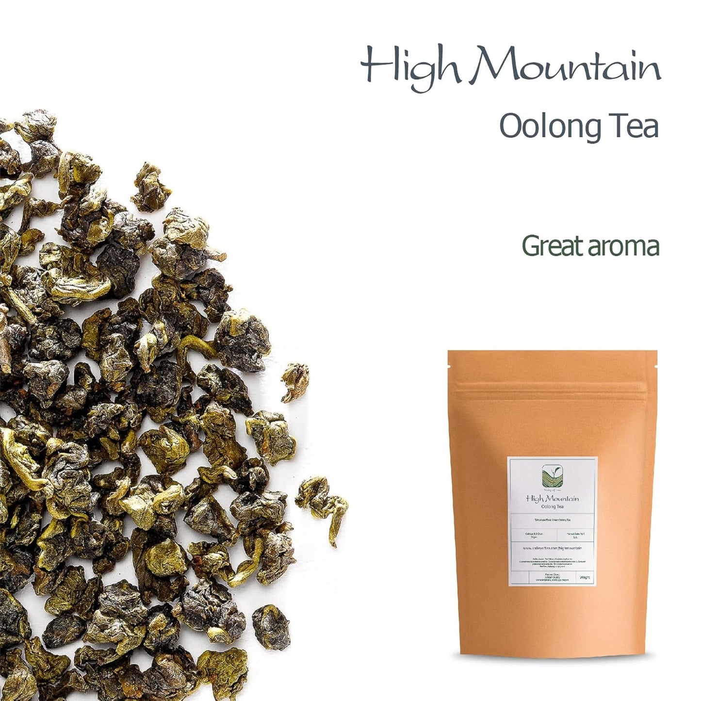 Tie Guan Yin Tè Oolong - Tè Taiwan Formosa in foglie sfuse - Taiwan Wu Long Tè - Tè Blu - Tè Olongh Ti Kuan Yin Tè Olong Tè Olong Tè Blu Ti Tea Tè Tieguanyin Tè Taiwan