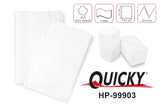 Tovagliolo dispenser rapido "Interfold" | 16,5 cm X 20,5 cm bianco brillante, cellulosa, 2 strati | 8.000 pezzi