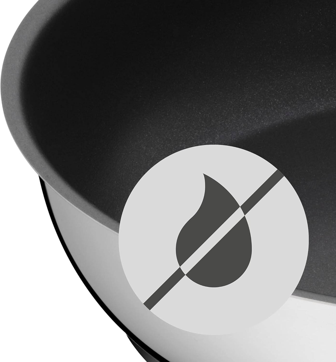 WMF Devil padella 28 cm, padella per induzione, acciaio inox Cromargan, manico in plastica Pentole e Padelle Naty Shop