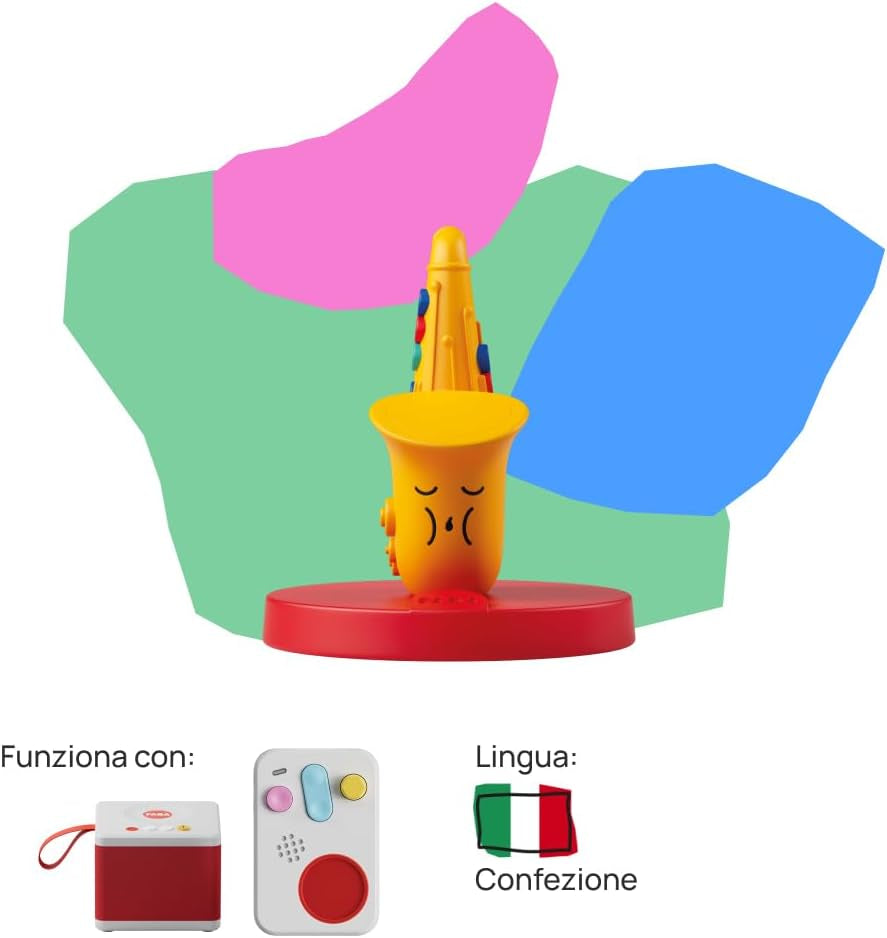 Figura sonora - ritmo jazz - musica, canzoni e suoni, giocattolo con contenuti educativi, bambini e bambine da 0 anni, versione italiana Bebe Naty Shop giocattoli