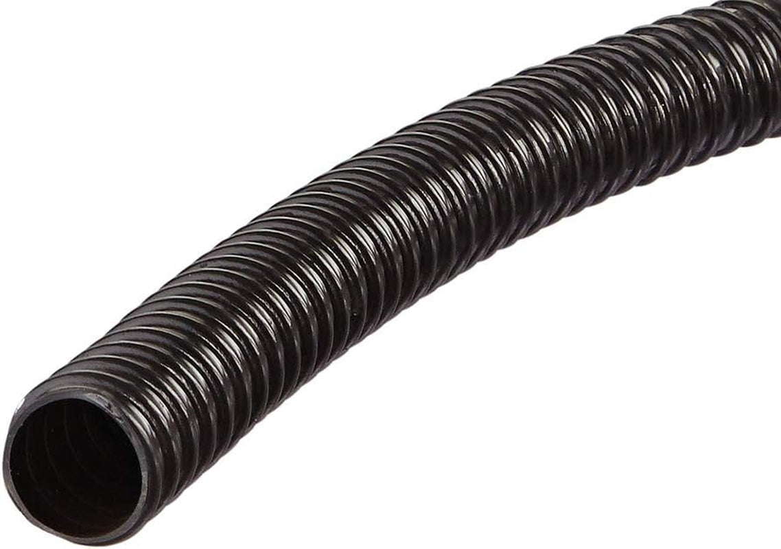 Oase Tubo a spirale 57529 (Ø 19 mm), 5 m - Tubo per laghetto di alta qualità per giardino e laghetto, tubo flessibile per l'acqua, utilizzabile come tubo di aspirazione, tubo per pompa, nero