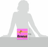 Tovaglioli di carta Renova, fucsia, 40 tovaglioli, grandi, 2 veli