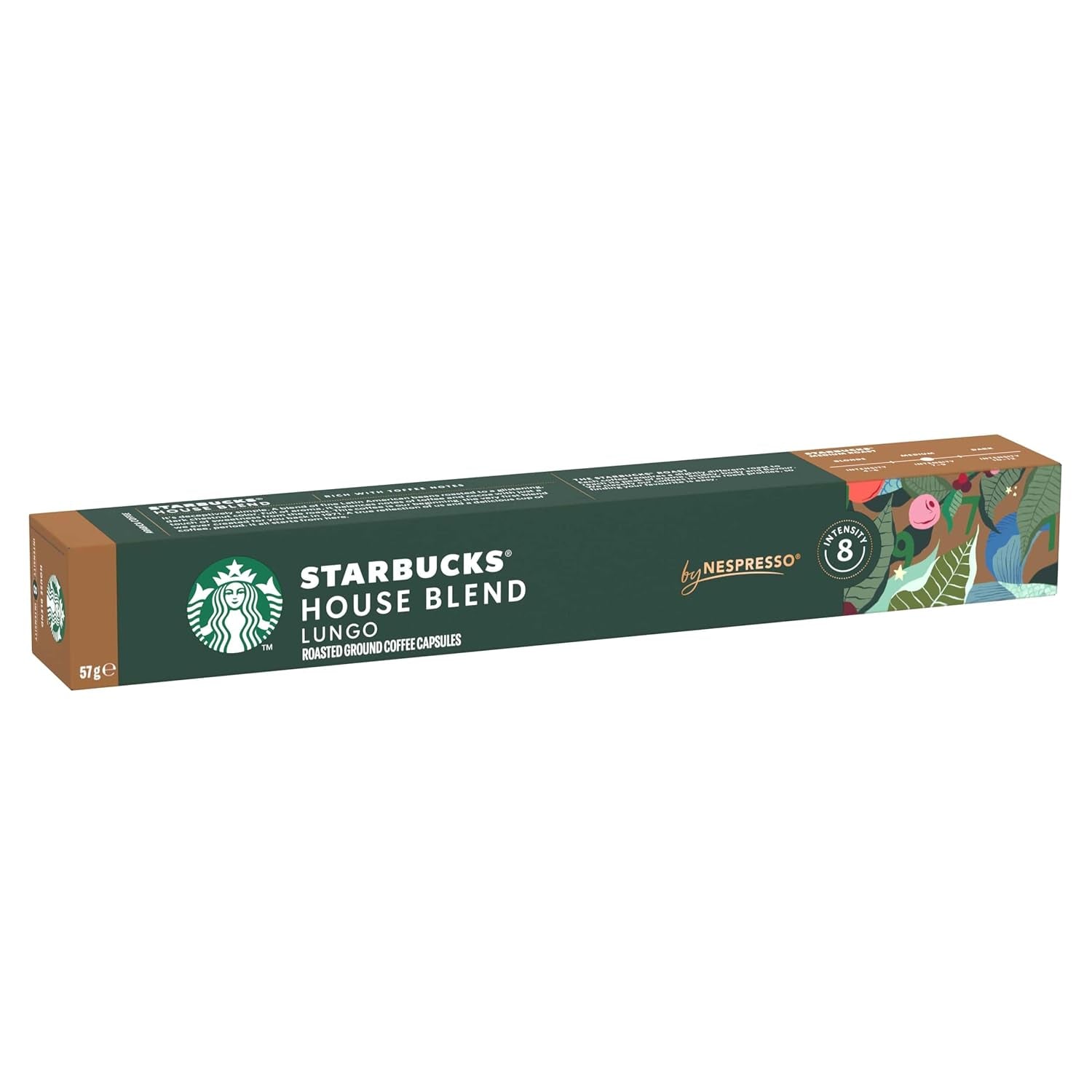 STARBUCKS House Blend di Nespresso, Mittlere Röstung, Kaffeekapseln 10 x 10 (100 Capsule)